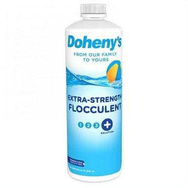 Doheny's Extra Strength Flocculent for Swimming Pools- 1 Qt.