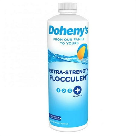 Doheny's Extra Strength Flocculent for Swimming Pools- 1 Qt.
