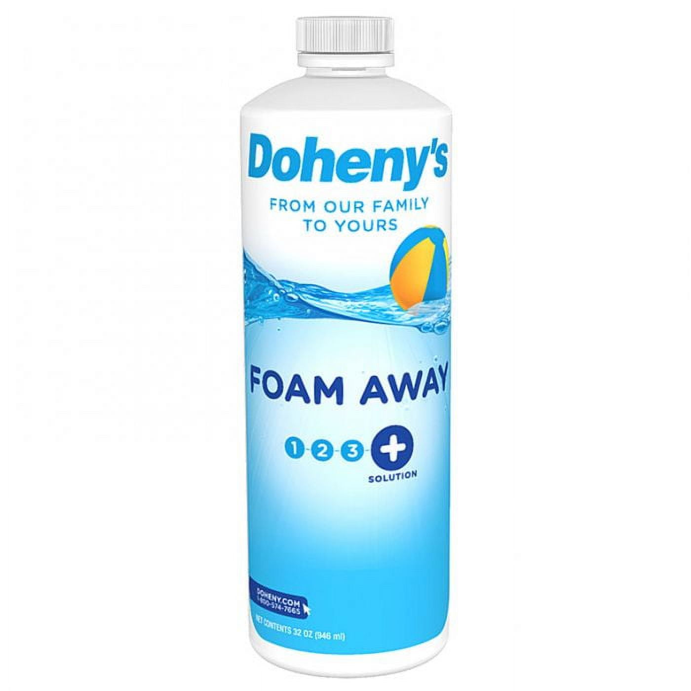 Doheny's Foam Away for swimming pools and Hot Tubs 1 Qt Powerful