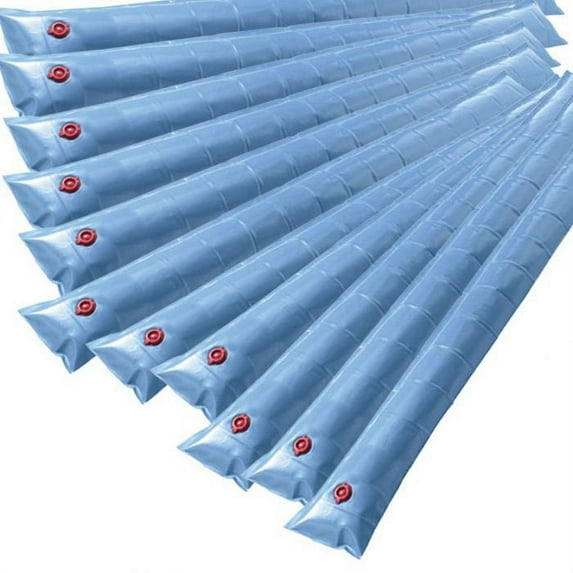 Doheny's Harris Pool Products Water Tubes - 8' Single Chamber, Standard Duty, 14-Ga., 12-Pack, BLUE