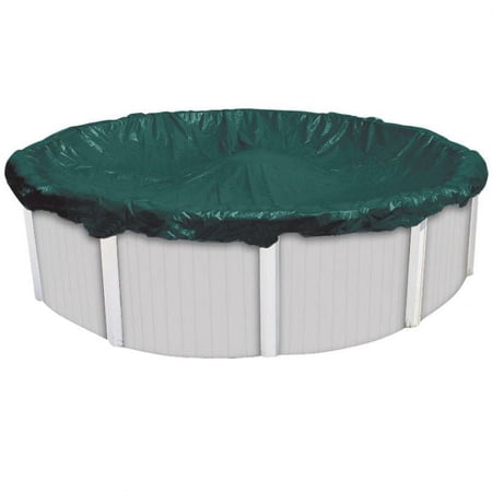 Doheny's Pool -Grade Winter Pool Covers for Above Ground Pools - 18' Round Solid - Industrial Grade