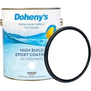 Dohenys Pro-Grade High Build Epoxy Swimming Pool Paint, Chemical and Stain Resistant, White, 1 Gallon