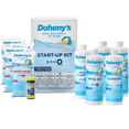 thumbnail image 1 of Doheny's Ultimate Pool Opening Start-Up Kit, Made in USA, Metal Out, Clarifier & Super Shock, Free Test Strips, Treats up to 30,000 Gallons, 1 of 7