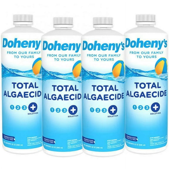 Doheny's Total Algaecide - 4 x 1 Qt.