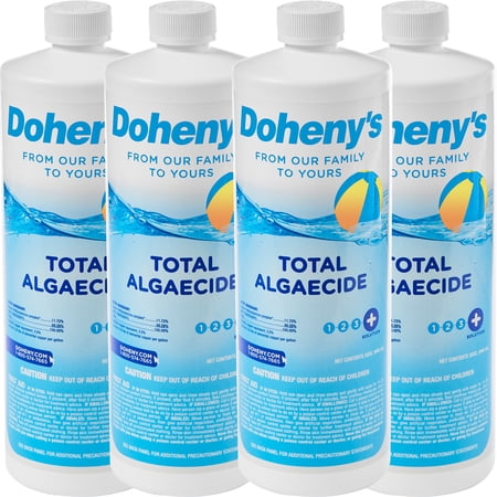 Doheny's Total Algaecide - 4 x 1 Qt.