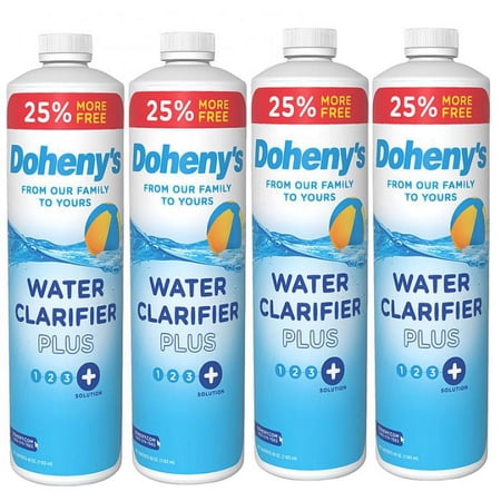 Doheny's Water Clarifier Plus - 4 x 40 oz. Bottle