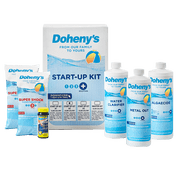 Dohenys Ultimate Pool Opening Start-Up Kit, Made in USA, Metal Out, Clarifier & Super Shock, Free Test Strips, Treats up to 20,000 Gallons