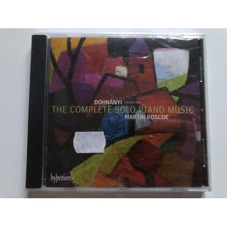 Dohnányi: The Complete Solo Piano Music, Volume One - Martin Roscoe / Hyperion Audio CD 2012 / CDA67871