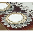 thumbnail image 1 of Doilies Set of 4 for Dining Table, Dark Gray Table Linen, Table Placemats, 15 inches Round - The Alvina Collection - Home Decor, 1 of 7