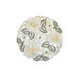 thumbnail image 1 of Doily Boutique Round Doily with Large Yellow Daisies, Size 11 inches, 1 of 4