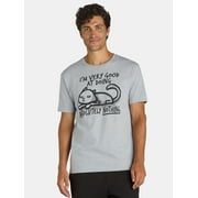 Doing Absolutely Nothing Men's & Big Men's Graphic Tee with Short Sleeves, Sizes S-3XL