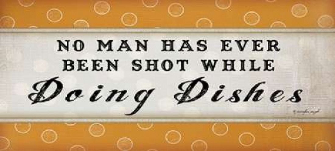 Doing Dishes Canvas Art - Jennifer Pugh (24 x 48)