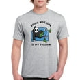 thumbnail image 1 of Doing Nothing Is My Passion T-Shirt Men -Smartprints Designs, Male Medium, 1 of 4