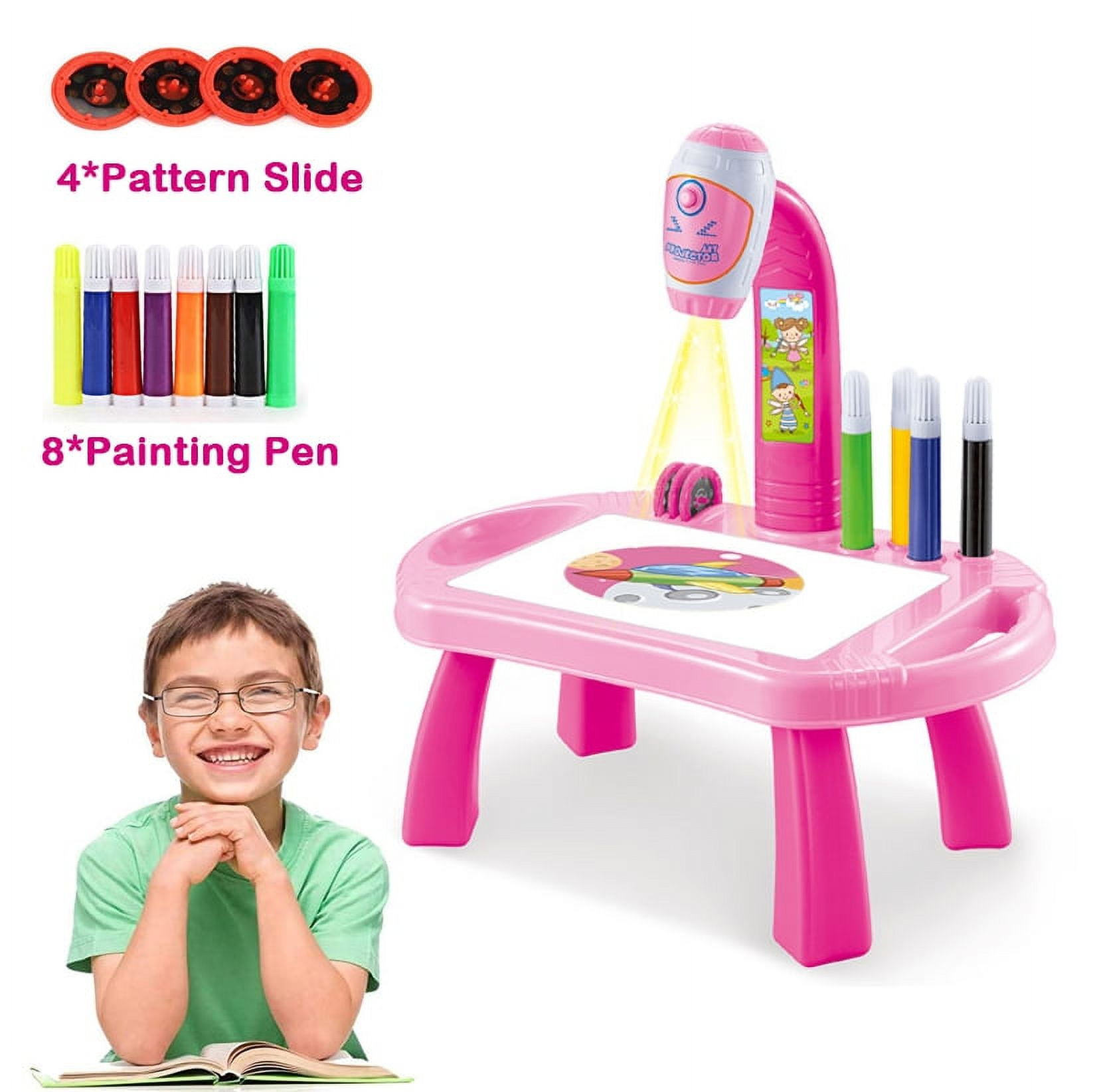 Kids Learning Toys Educational  Kids Drawing Projector Table - Kids  Drawing Light - Aliexpress