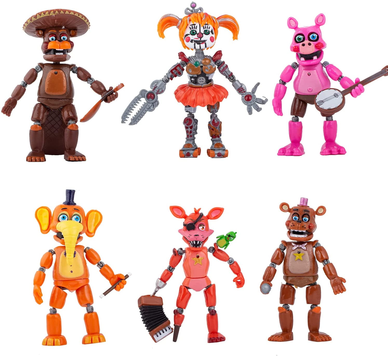  8pcs Inspired by Game Five Night at Freddys Toys