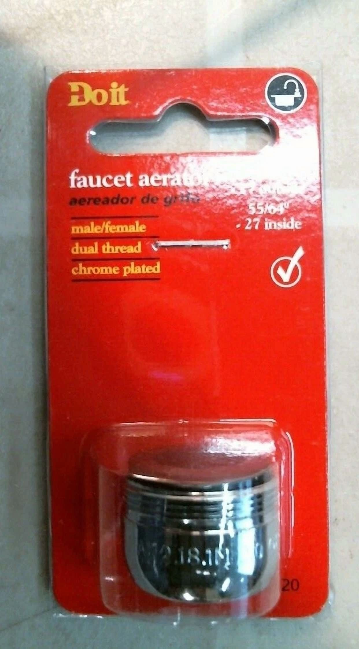 Doitbest 456820 Faucet Aerator, Free Shipping