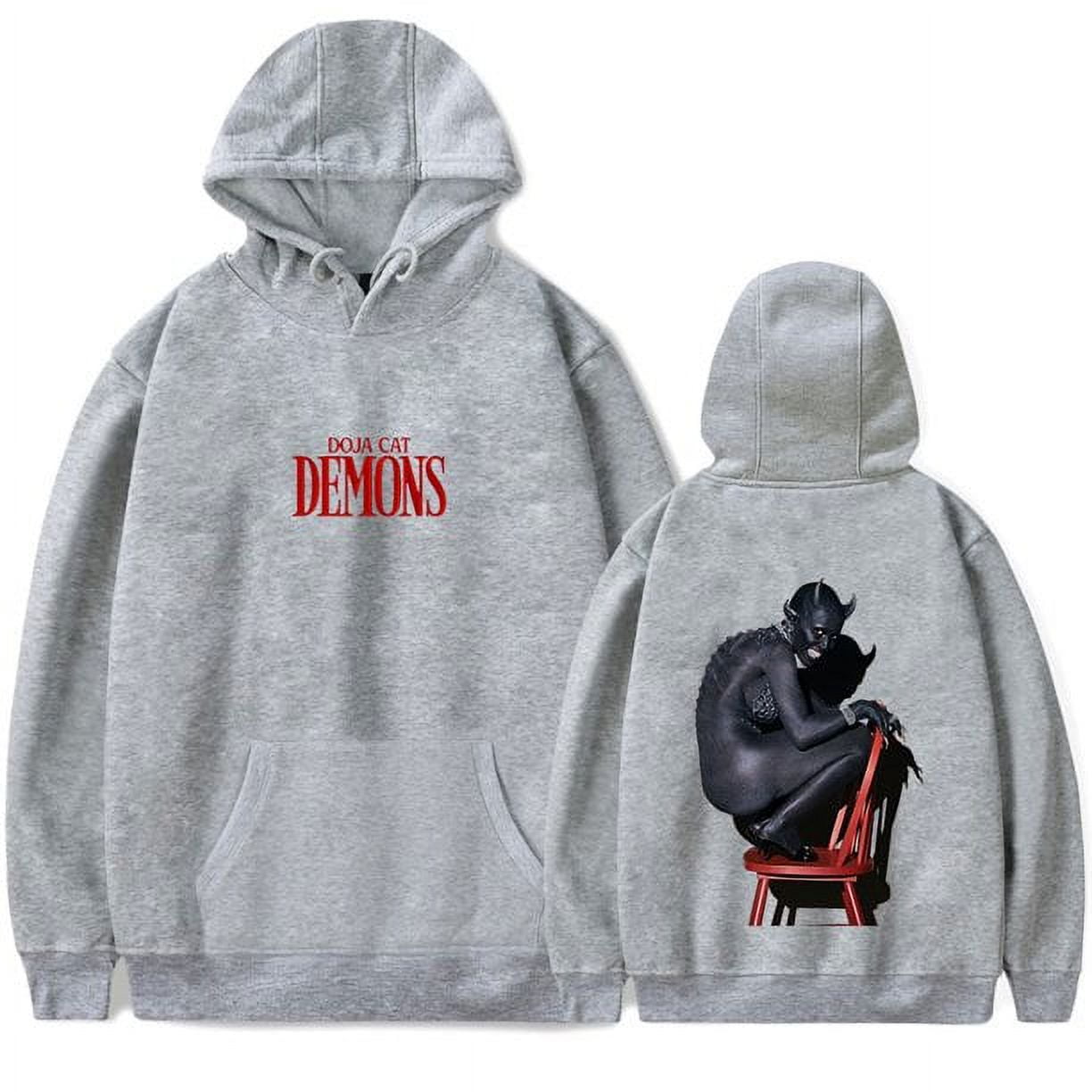 Doja Cat Demons Merch Hoodie Streetwear Man/Woman Hip Hop Hoodies Long