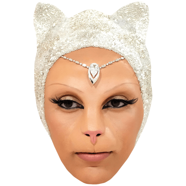 Doja Cat (Ears) Flat Cardboard Face
