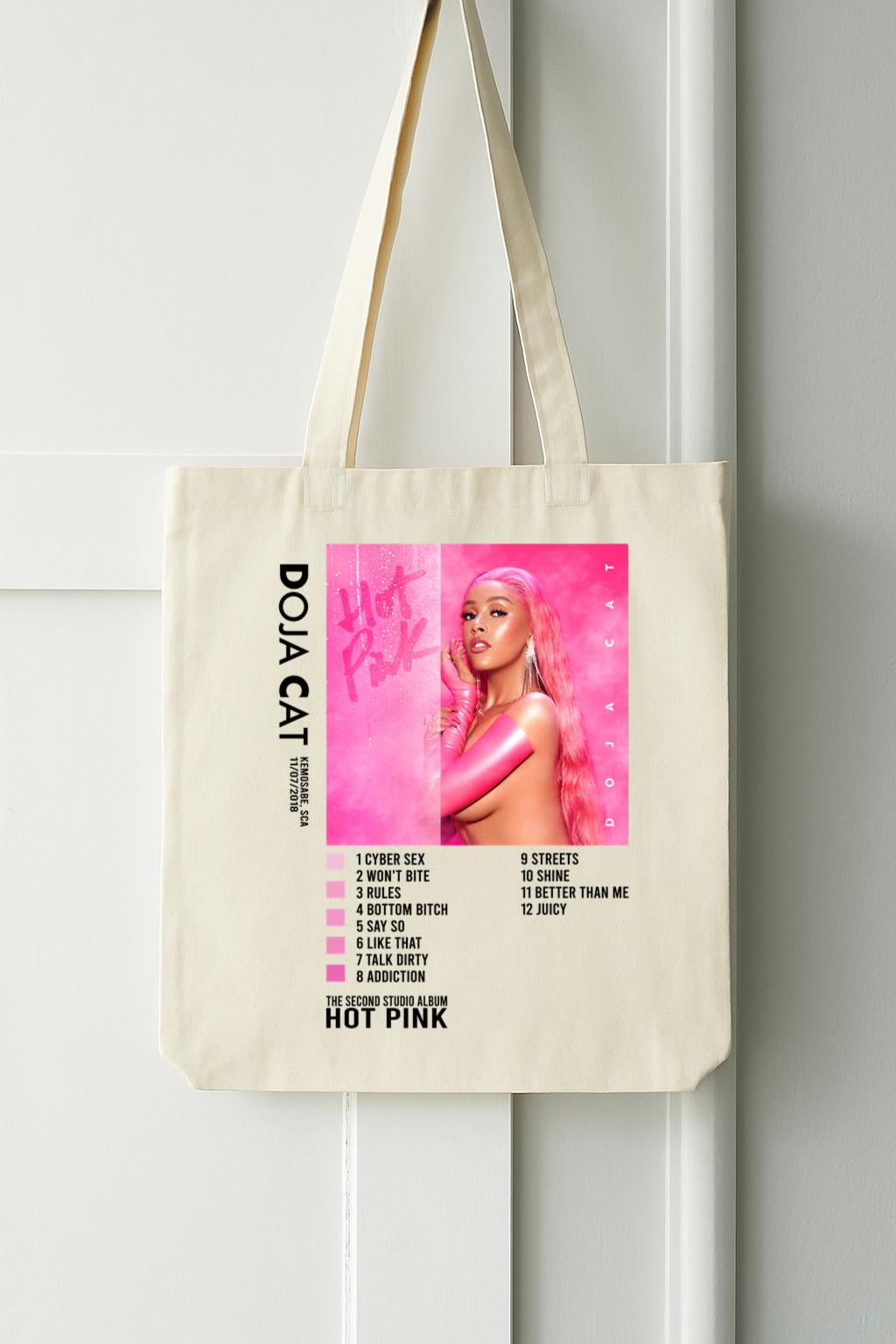 Doja Cat Tote Bag Hot Pink Rapper-TH21239 - Walmart.com