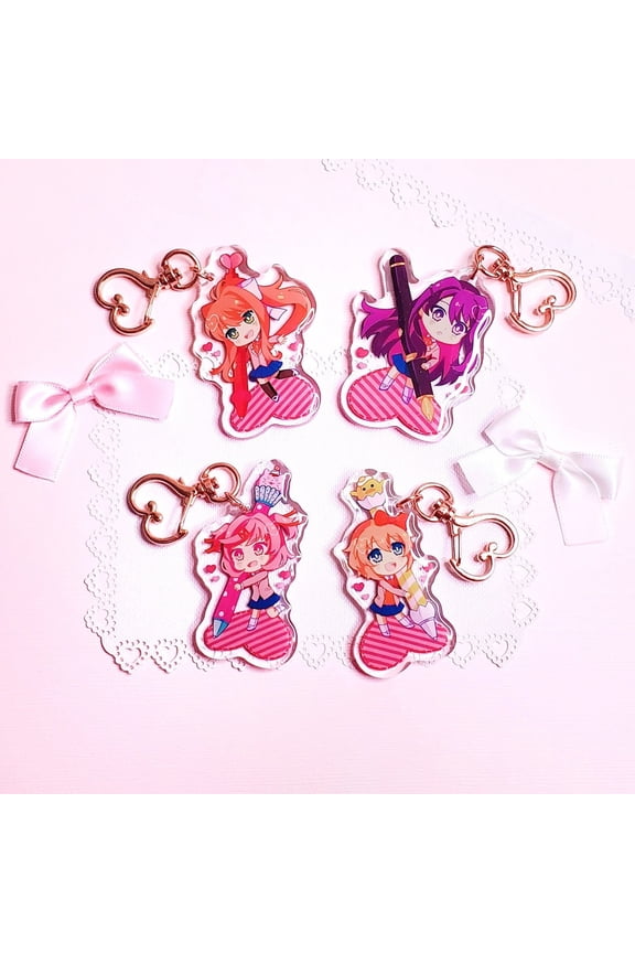 Doki Doki Literature Club 2.5 inch Charms (1 keychain)