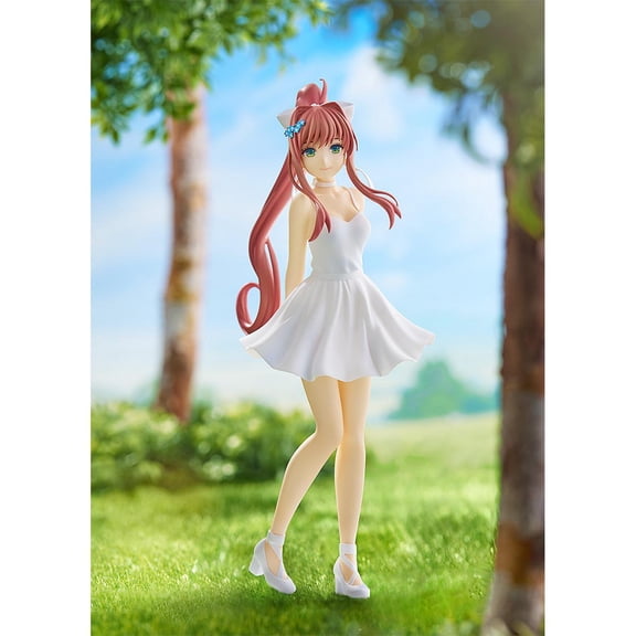 Doki Doki Literature Club! - POP UP PARADE Monika: White Dress Ver. Figure