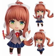 Doki Doki Literature Club! Yuri PVC Figure, Swappable Face & Accessories, Desktop Ornament