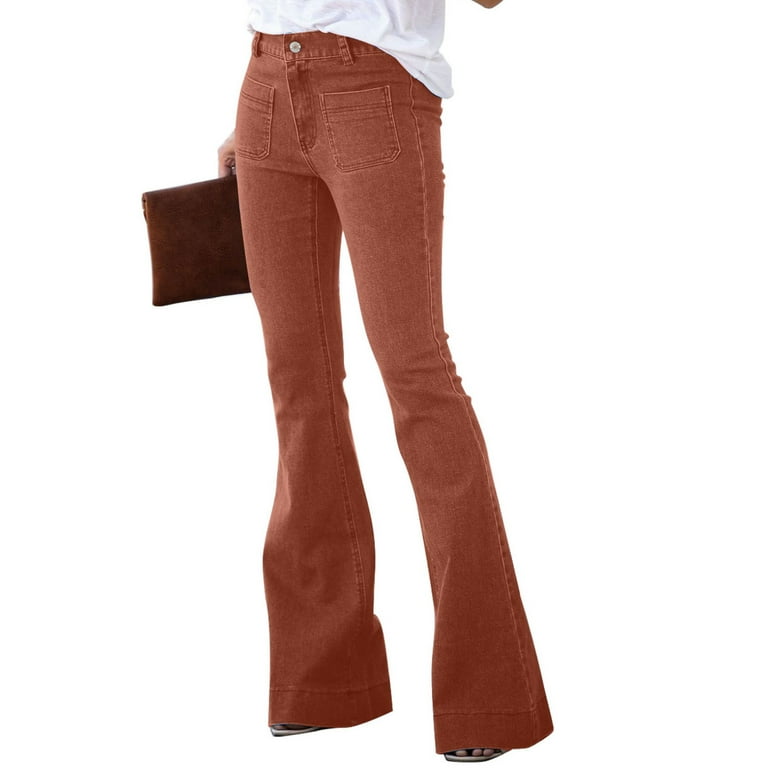 Women's Brown Jeans & Denim Clothing: Shop Online