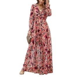 Feinuhan Womens Sunflower Print Dress Spaghetti Strap Floral