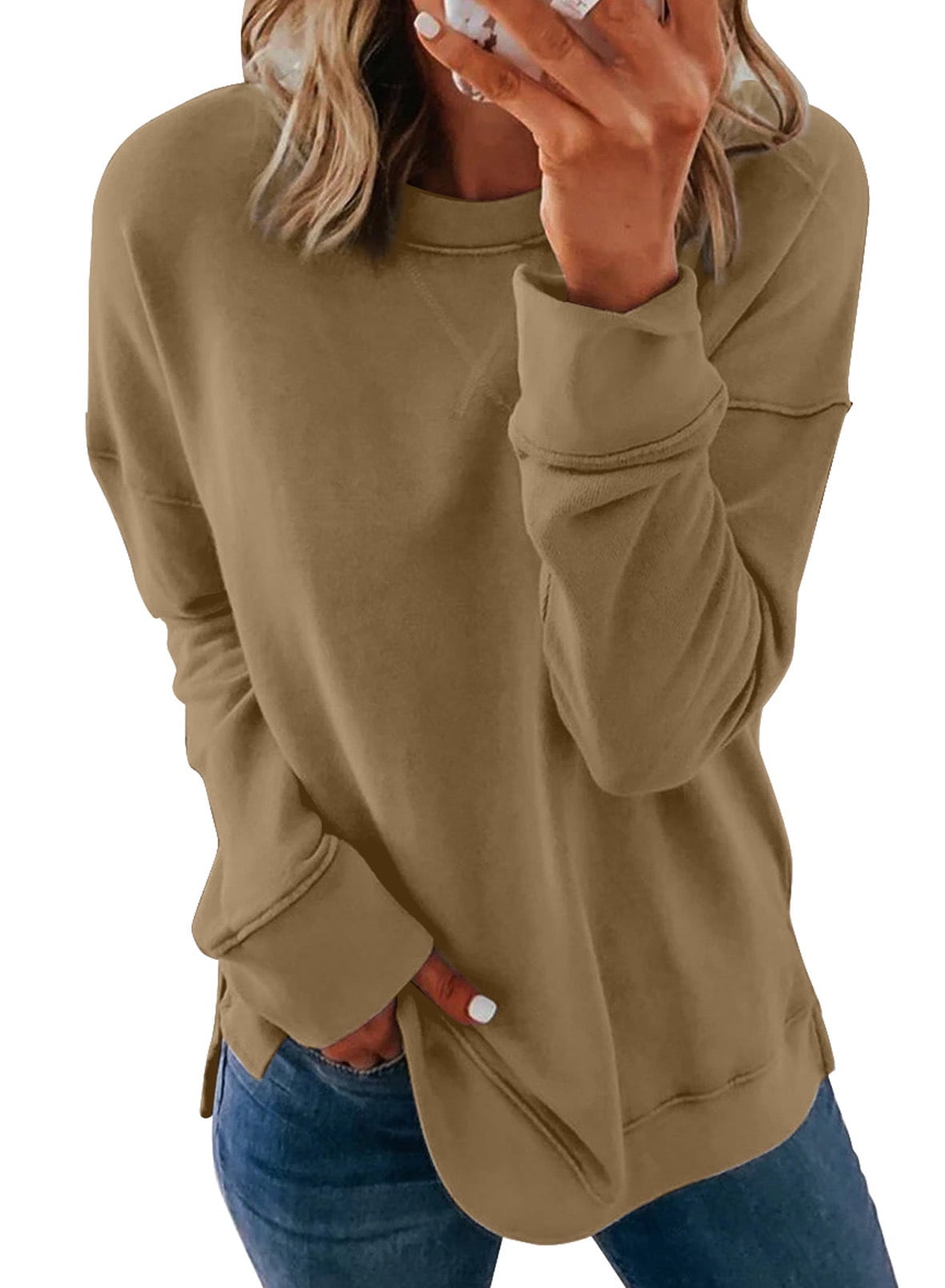 Dokotoo-Womens-Casual-Crewneck