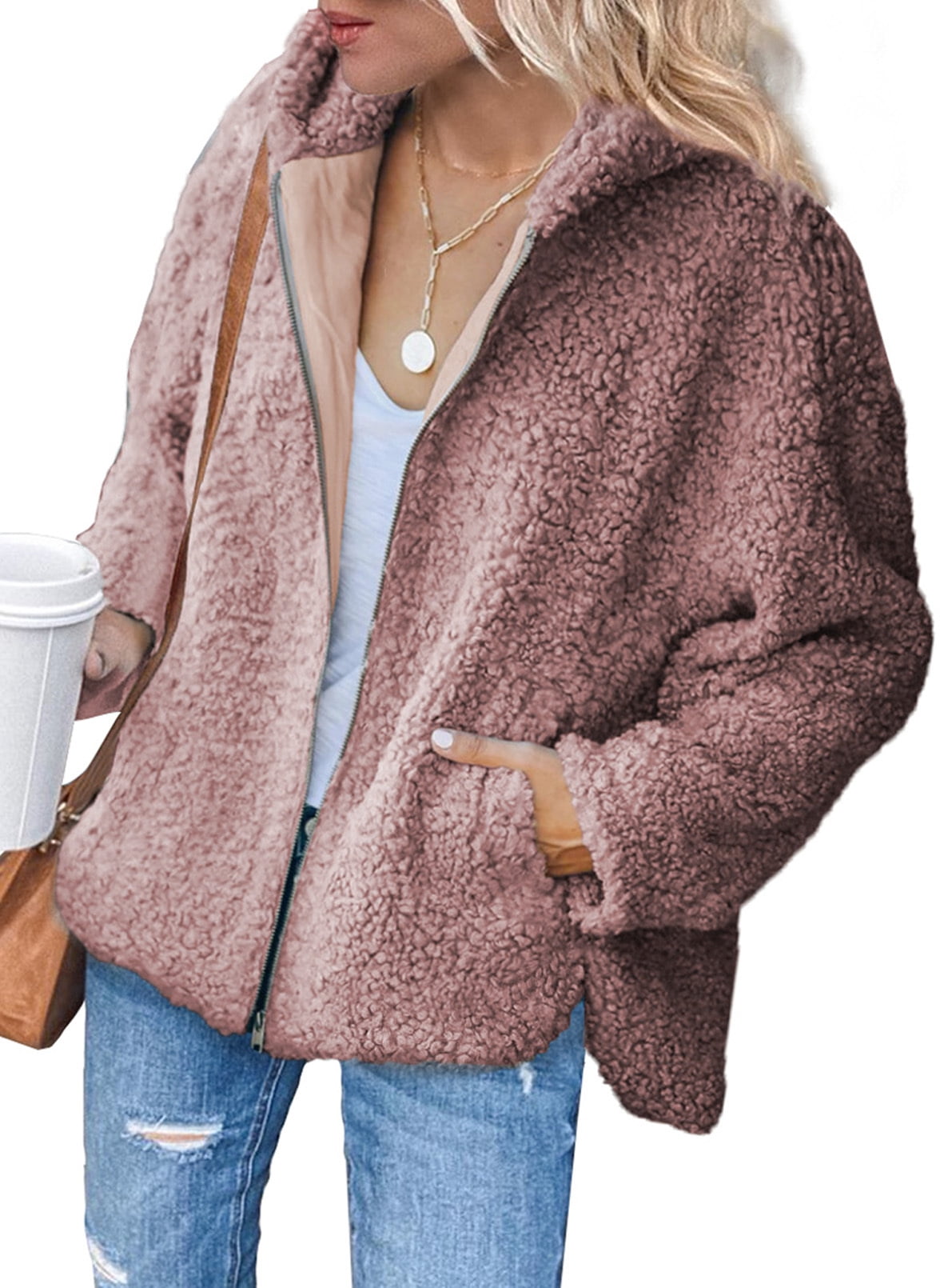 plus size fleece jackets for ladies