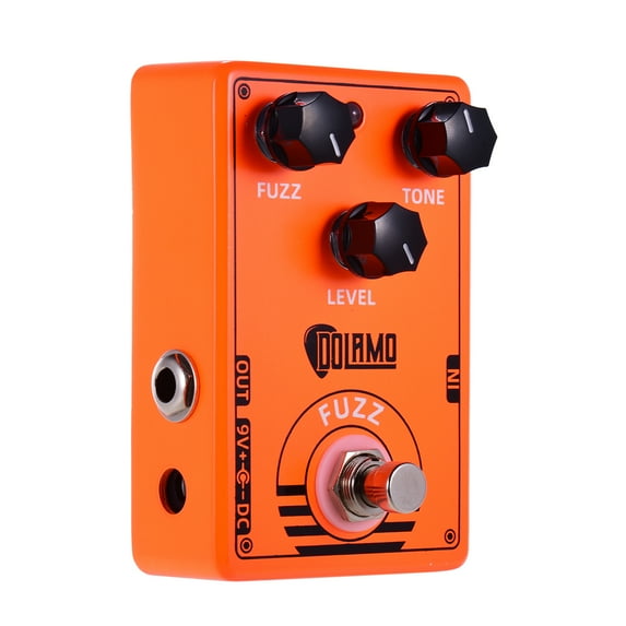Dolamo Fuzz Guitar Pedal D-2 with True Bypass for Electric Guitar