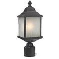 thumbnail image 1 of 932-68-Dolan Lighting-Charleston 1-Light Outdoor Post Lantern-Winchester Finish, 1 of 2