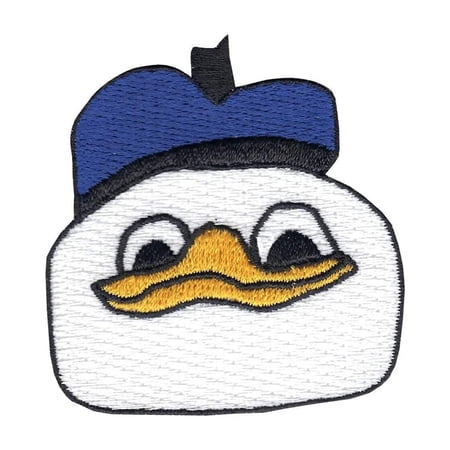 Dolan Duck Emoji Meme Iron On Embroidered Patch