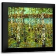thumbnail image 1 of Dolce, Carmen 15x15 Black Modern Framed Museum Art Print Titled - Purple Birch, 1 of 5