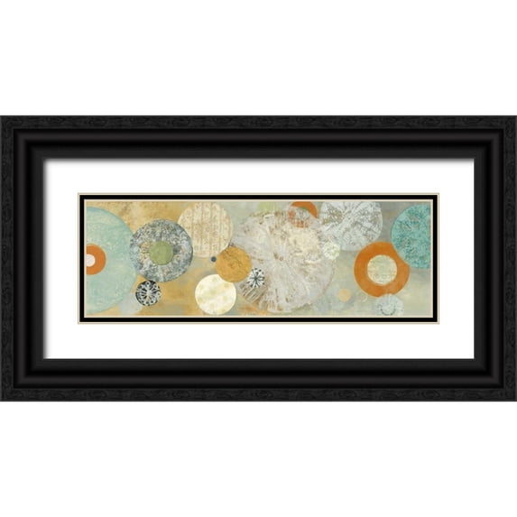 Dolce, Carmen 24x11 Black Ornate Wood Framed with Double Matting Museum Art Print Titled - Beach Spa I