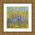 thumbnail image 1 of Dolce, Carmen 26x26 Gold Ornate Wood Framed with Double Matting Museum Art Print Titled - A Spring Day, 1 of 4