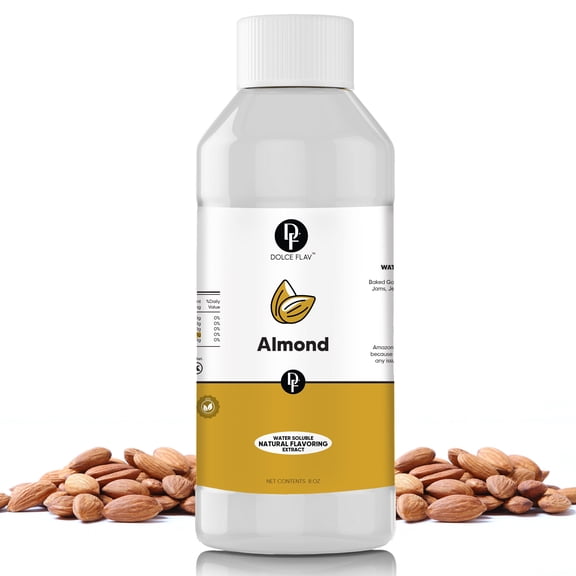 Dolce Flav - Almond Extract Water Soluble 8 oz