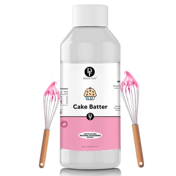 Dolce Flav - Cake Batter Extract Water Soluble 8 oz