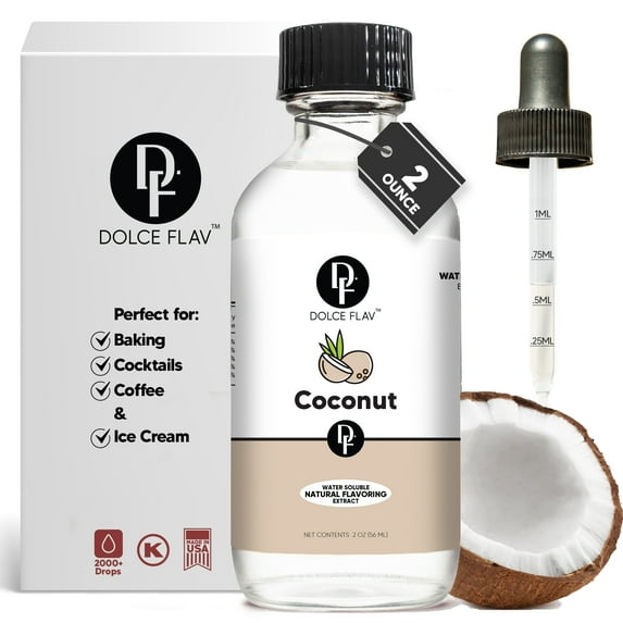 Dolce Flav - Coconut Extract Water Soluble 2 oz