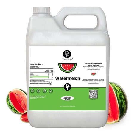 Dolce Flav - Oil Soluble Watermelon Flavoring 1 Gallon