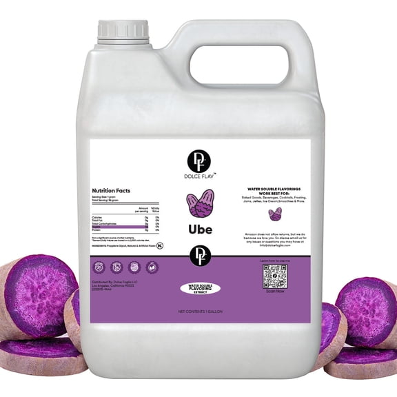 Dolce Flav - Ube Extract Water Soluble 1 Gallon