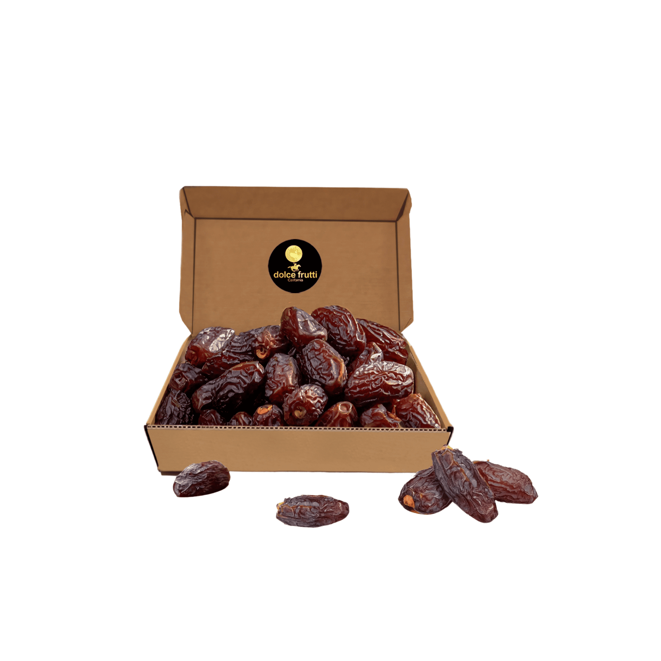 Dolce Frutti Premium Medjool Dates | Plump & Caramelly | 1 lb Box | Ideal for Gifting