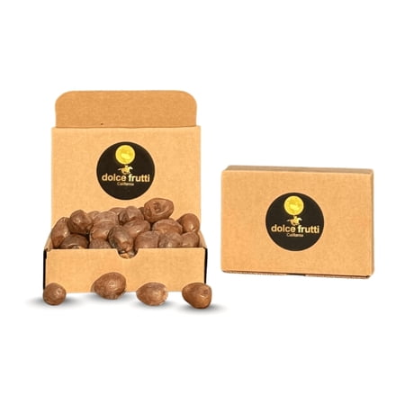 Dolce Frutti Soft Ripe Barhi Dates | Sweet, Organic & Delicious | 1 lb Box | Perfect for Gifting