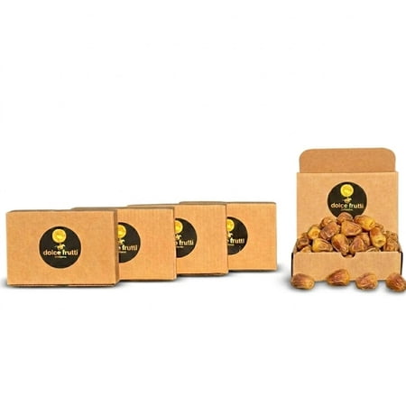 Dolce Frutti Sukkari Dates, Naturally Sweet Soft Dried Dates, 4 Lbs