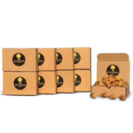 Dolce Frutti Sukkari Dates, Naturally Sweet Soft Dried Dates, 8 Lbs