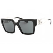Dolce & Gabbana DG 4446B Acetate Womens Square Sunglasses Black 53mm Adult