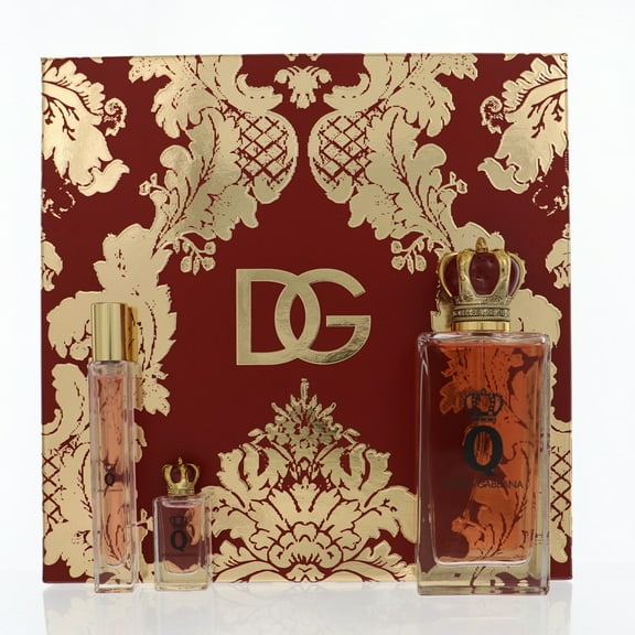 D & G Q 3.3 Oz Eau De Parfum Spray by Dolce & Gabbana Gift Set for Women