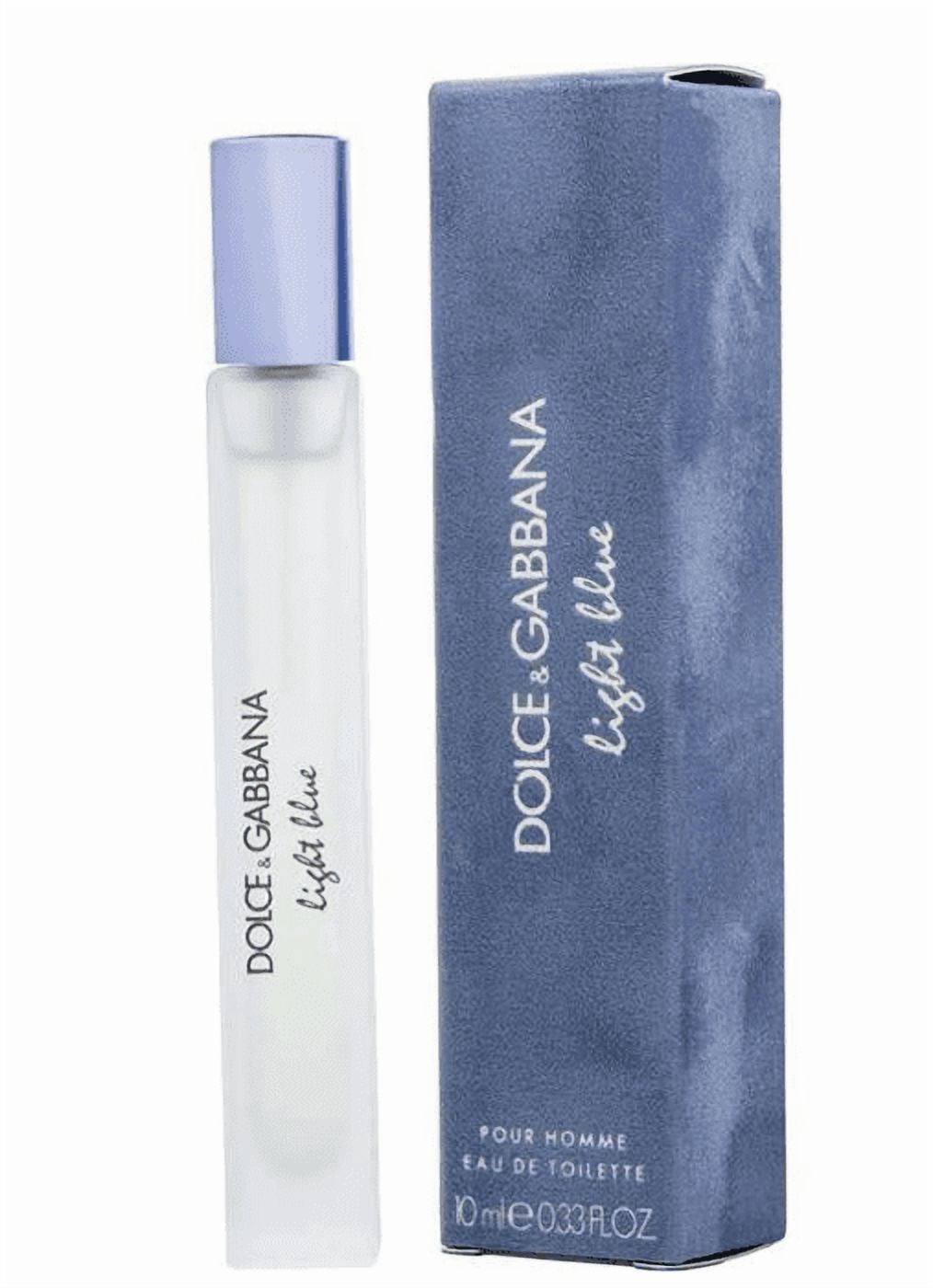 Dolce & Gabbana Light Blue EDT Travel Spray for Men, 0.33 oz