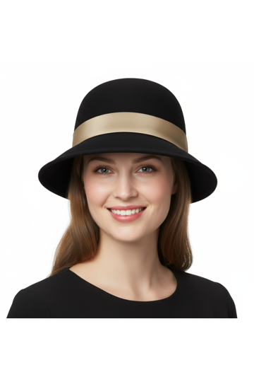 Dolce & Gabbana Black Cotton Bucket Hat with Beige Silk Band- Valentino Garavani VLogo Monogram Canvas Bucket Hat | Saks  main image 3