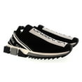 thumbnail image 1 of Dolce & Gabbana Black/White Logo Knit Slip On Sneakers-EU35 for womens, 1 of 5